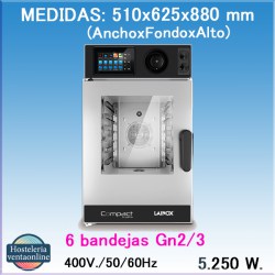 LAINOX HORNO COMPACT 026